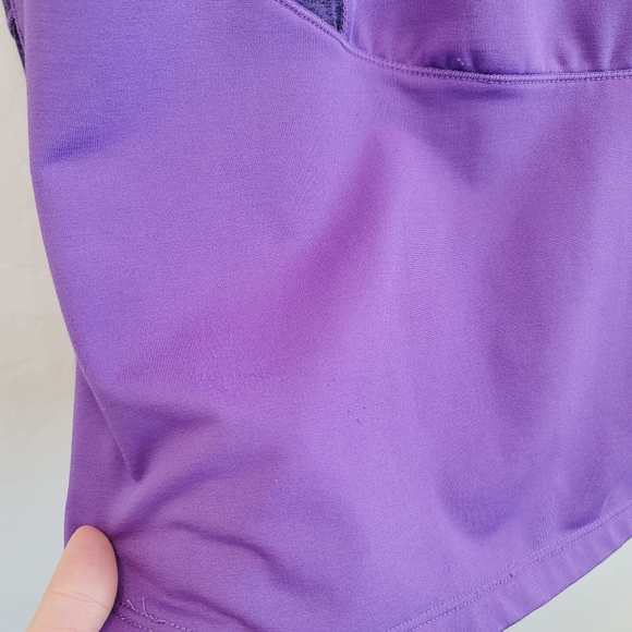 RM Running Man Purple Pullover Long Sleeves Athletic Top Women's Size Medium - Picture 5 of 12